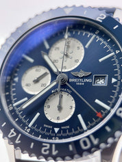 Breitling Chronoliner Automatic 46mm Blue Dial Y24310 Watch - Box And Papers