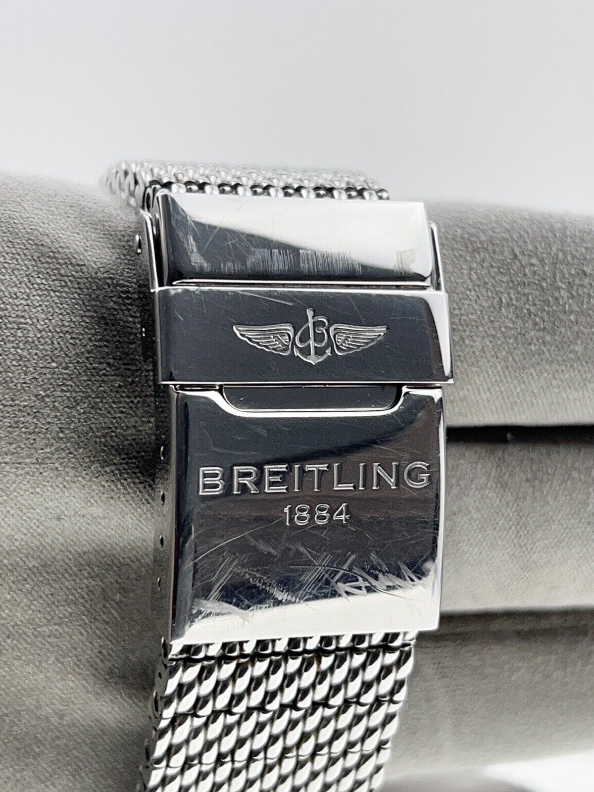 Breitling Superocean Stainless Blue 46mm Automatic Men’s Watch AB2020 B&P
