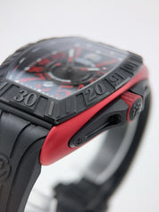 Franck Muller Conquistador Automatic Watch 45mm Black Dial 8900CGPJRS Titanium