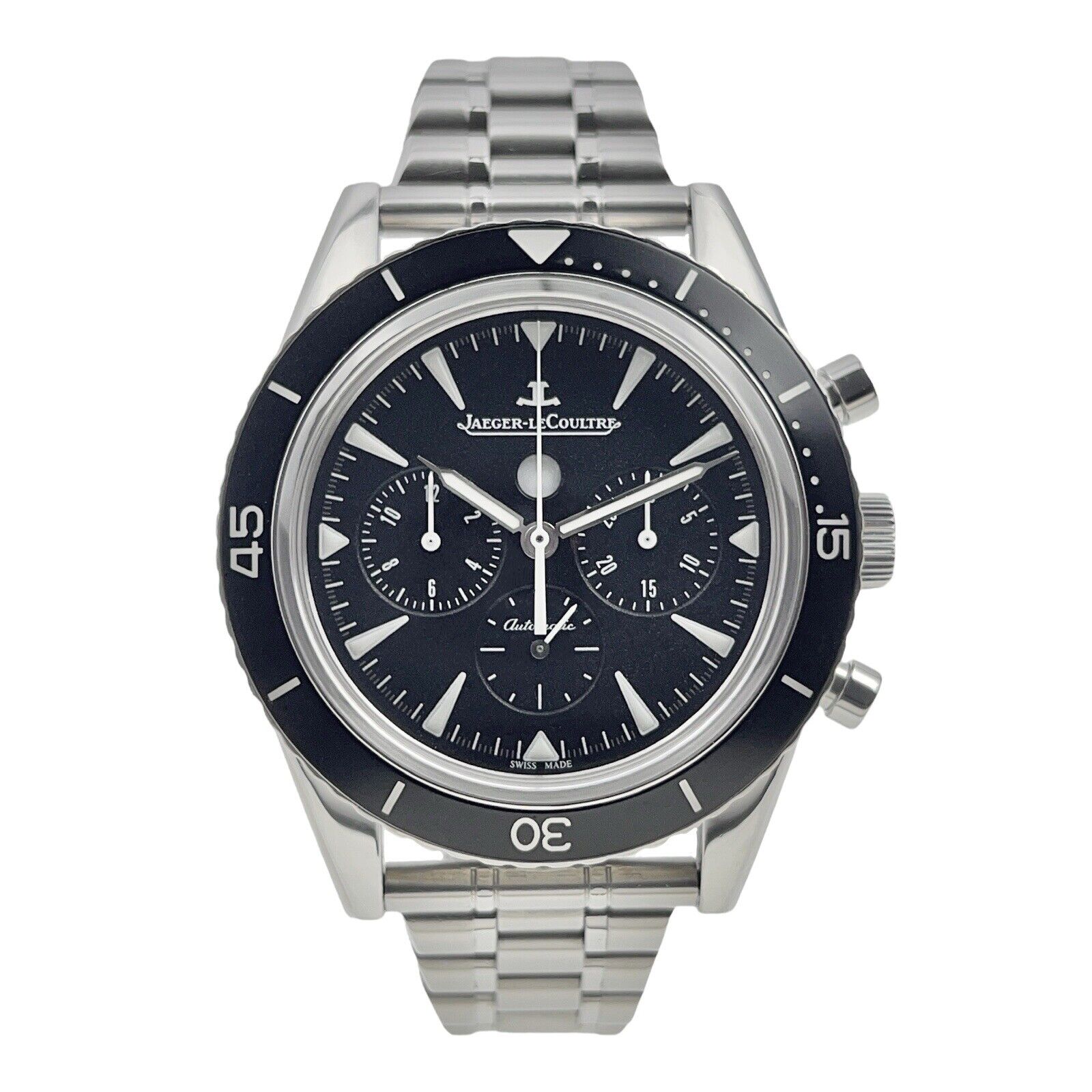 Jaeger LeCoultre Deep Sea Chronograph Steel 42mm Automatic Men’s Watch 135.8.CB