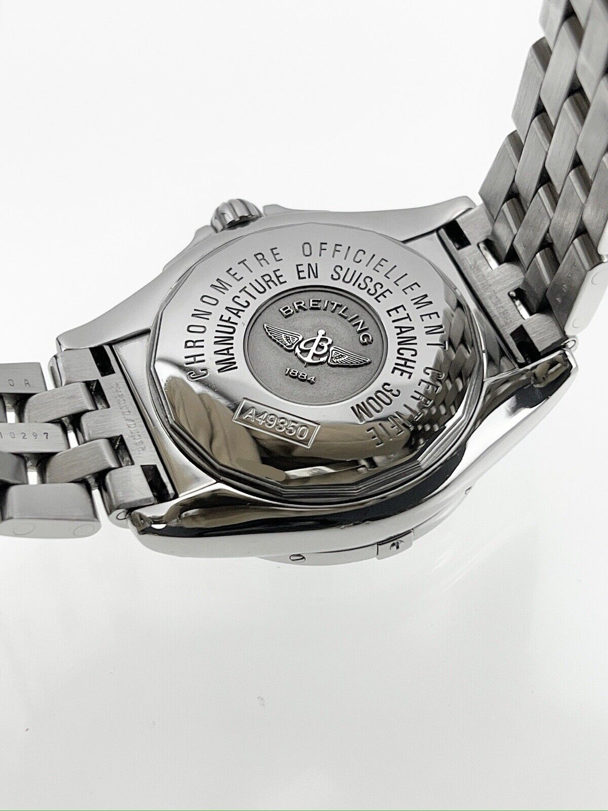 Breitling Galactic 41 Stainless Steel Black 41mm Automatic Men’s Watch A49350