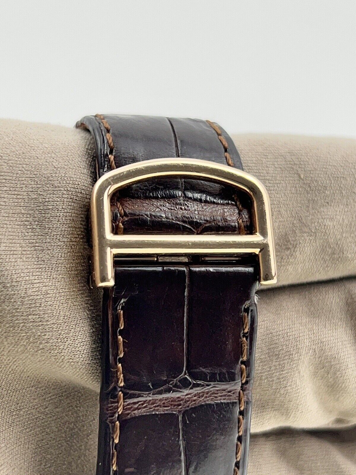 Cartier Tank Americaine 18k Rose Gold 31x52mm Automatic Men’s Watch W2610751