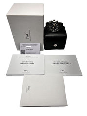 IWC Spitfire Chronograph Stainless Steel Black 41mm Automatic Men’s IW387901 B/P