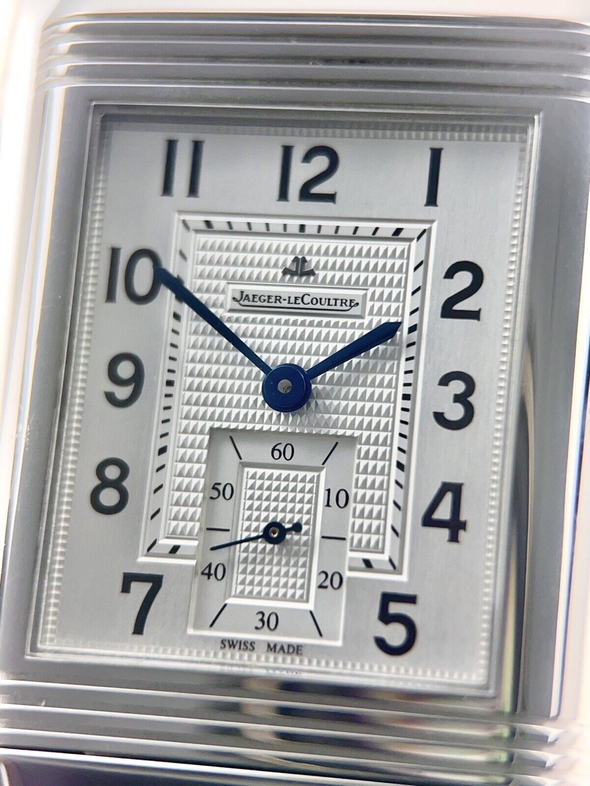 Jaeger-LeCoultre Grand Reverso Stainless Steel Silver Dial 42x30mm 273.8.04