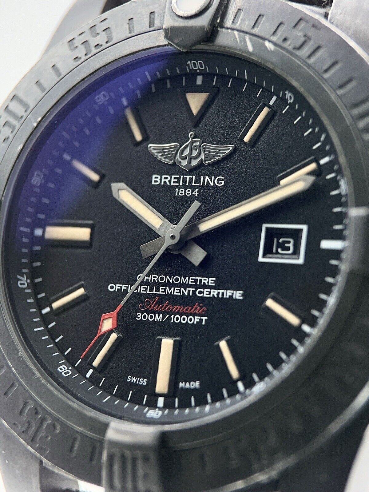 Breitling Avenger Blackbird Titanium Black 48mm Automatic Men’s Watch V17310