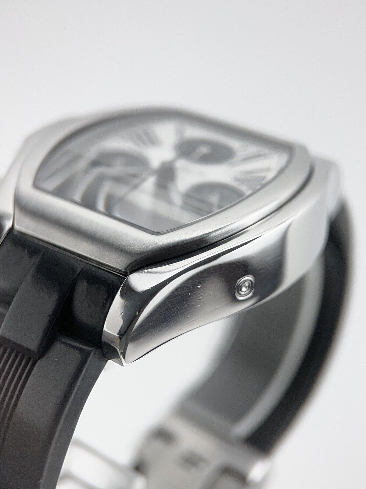 Cartier Roadster Stainless Steel Silver Dial 44mm Automatic Men’s Watch 3405