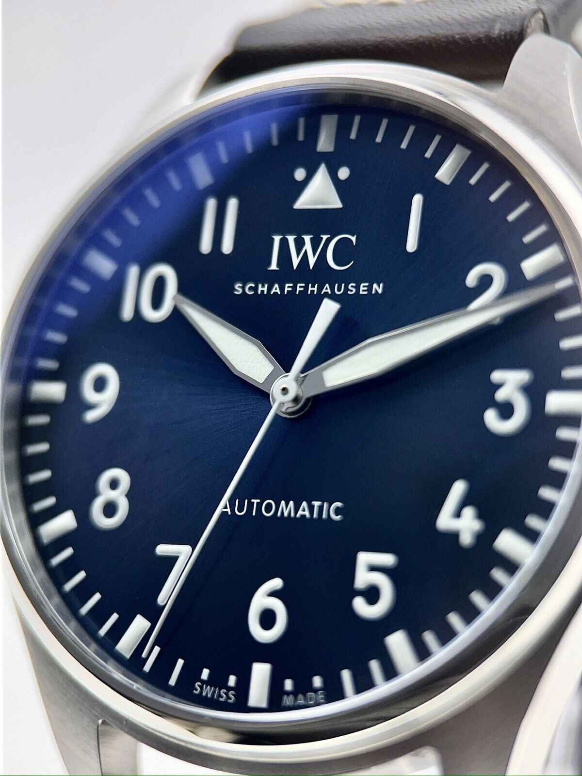 IWC Big Pilot Stainless Steel Blue 43mm Automatic Men’s Watch IW329303