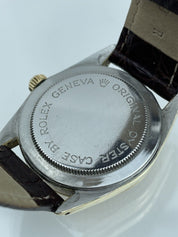 Tudor Prince Oysterdate Automatic Watch Mens Gold Capped Ref. 75205