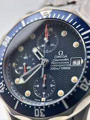 Omega Seamaster Titanium Blue Dial 41.5mm Automatic Men’s Watch 2298.80.00