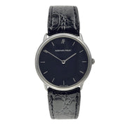 Audemars Piguet Extra Flat 18k White Gold Black 31mm Quartz Unisex Watch