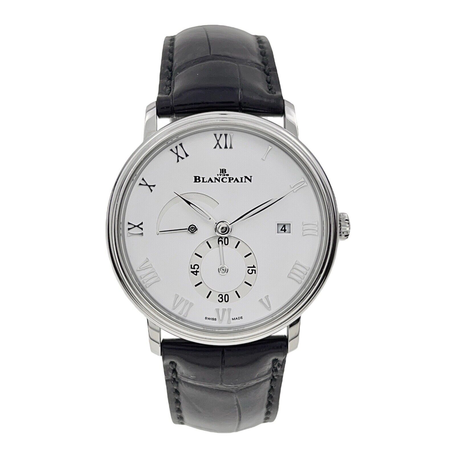 Blancpain Villeret Ultra Slim Stainless Steel White 40mm Manual Wind Men’s Watch