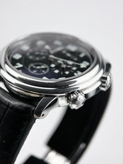Blancpain Leman Reveil Alarm GMT Automatic Steel Men's Watch 2041-1130M-71A