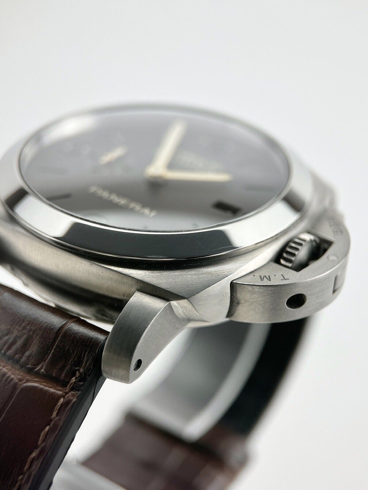 Panerai Luminor 1950 3 Days Titanium Mens Automatic 44mm Watch PAM00351