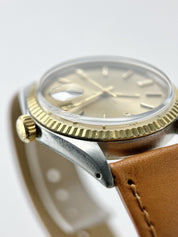 Rolex Datejust 1601 Automatic 36mm 18k Gold & Stainless Steel Men’s Watch