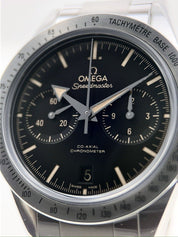 Omega Speedmaster 57 Stainless Steel Black 42mm Automatic Men’s Watch B&P 2022