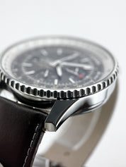 2019 Breitling Navitimer World Men's Black Dial Watch A24322 - Box And Papers