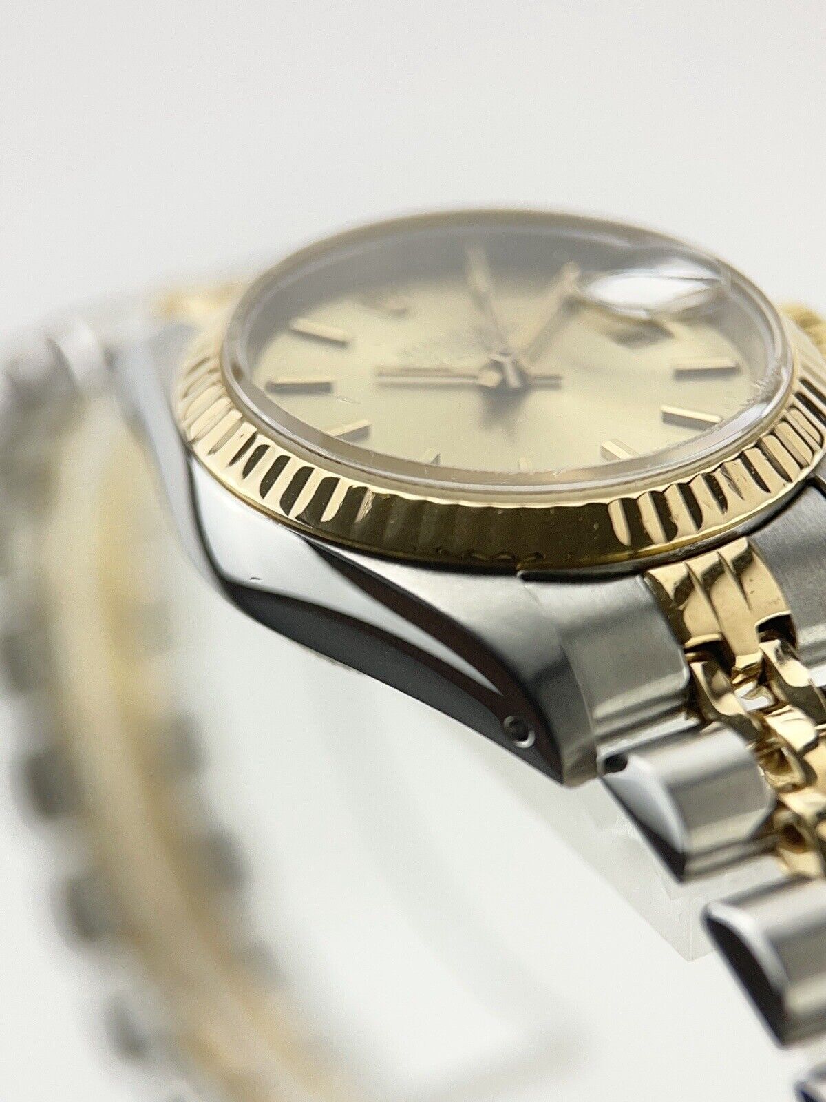 Rolex Lady Datejust Automatic 26mm Champagne Dial 18k YG/SS 6917 - Box & Paper