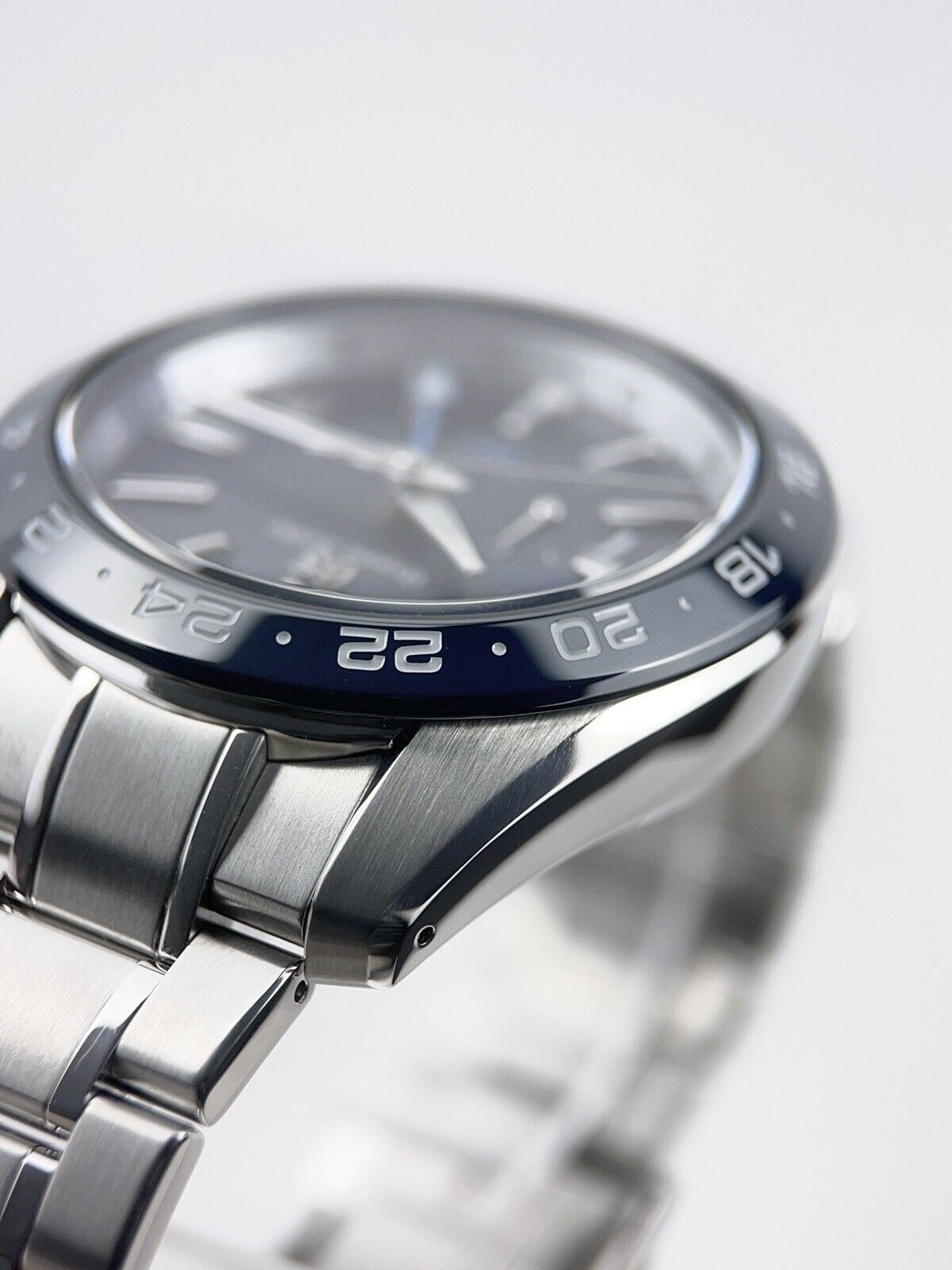 Grand Seiko Sport Blue Men's Watch SBGE255G Spring Drive 40mm Blue Dial - B&P