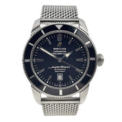 Breitling Superocean Heritage 46mm Steel Black Automatic Mens Watch A17320