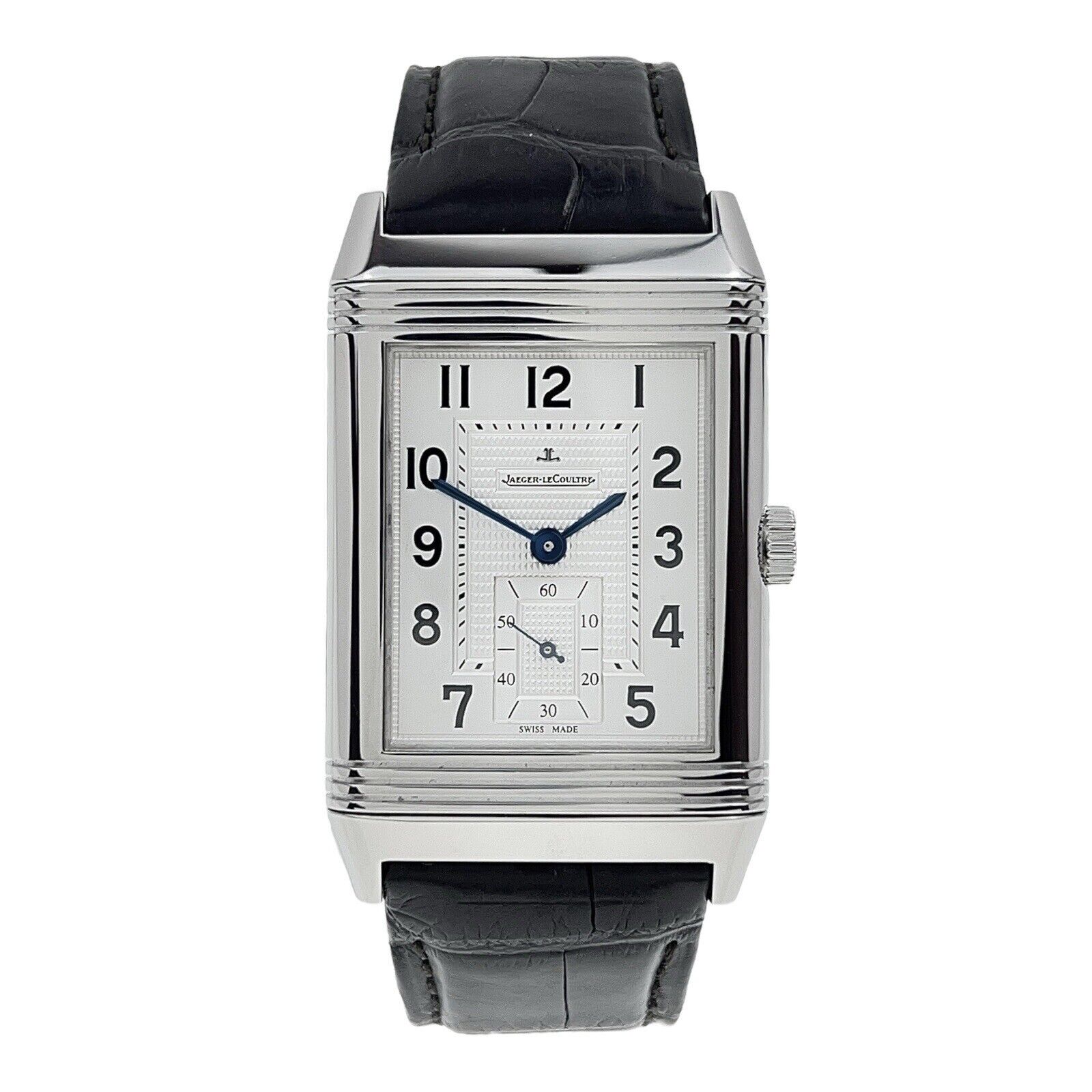 Jaeger-LeCoultre Stainless Steel White 30x48mm Manual Wind Men’s Watch 273.8.04