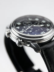 Blancpain Leman Reveil Alarm GMT Automatic Steel Men's Watch 2041-1130M-71A