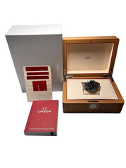 NEW 2023 Omega Speedmaster 57 Stainless Steel Red 40.5mm Automaitc Men’s Watch