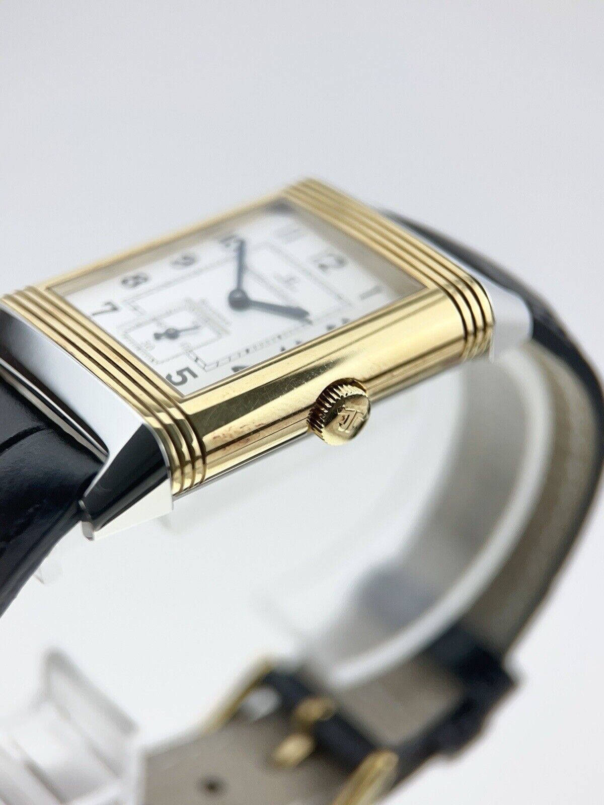 Jaeger LeCoultre Reverso Grande Taille Gold And Steel Manual Wind Men’s Watch