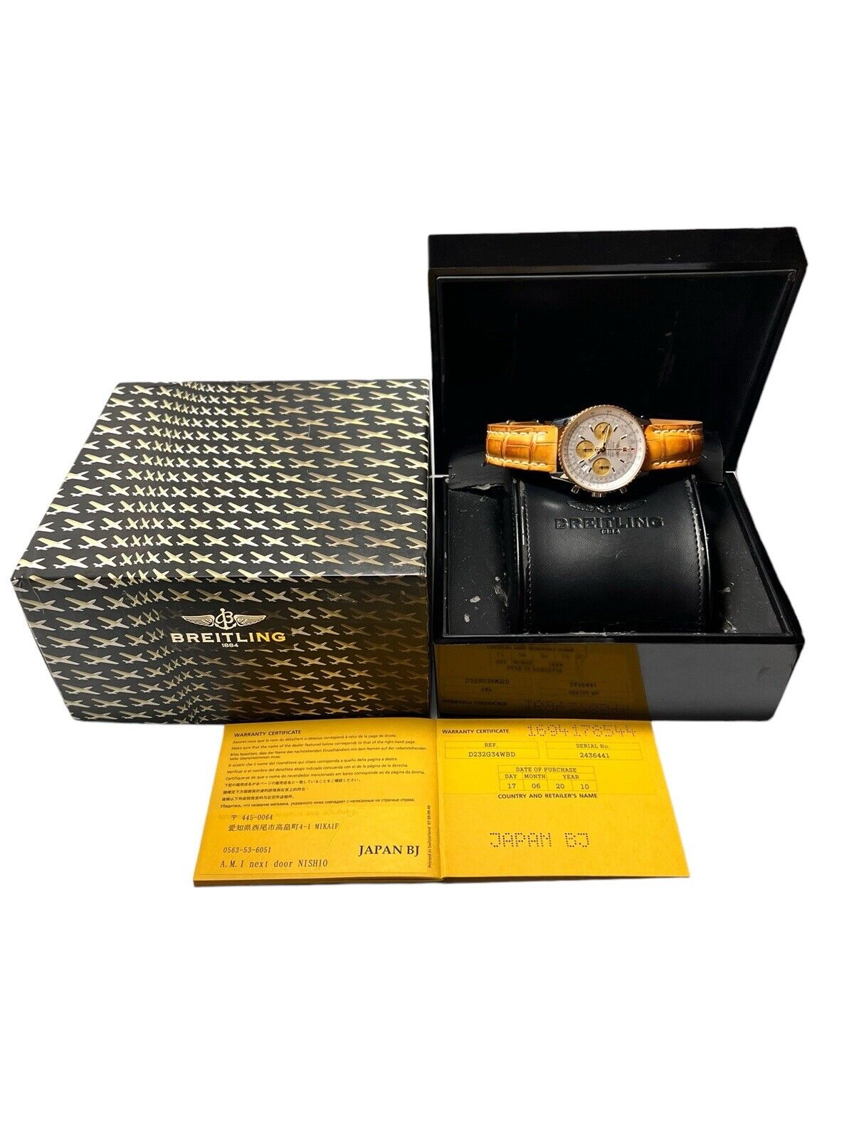 Breitling Navitimer Stainless Steel 42mm Automatic D23322 Men’s Watch