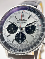 NEW Breitling Navitimer B01 Chronograph Steel 43mm Automatic Men’s Watch AB0138