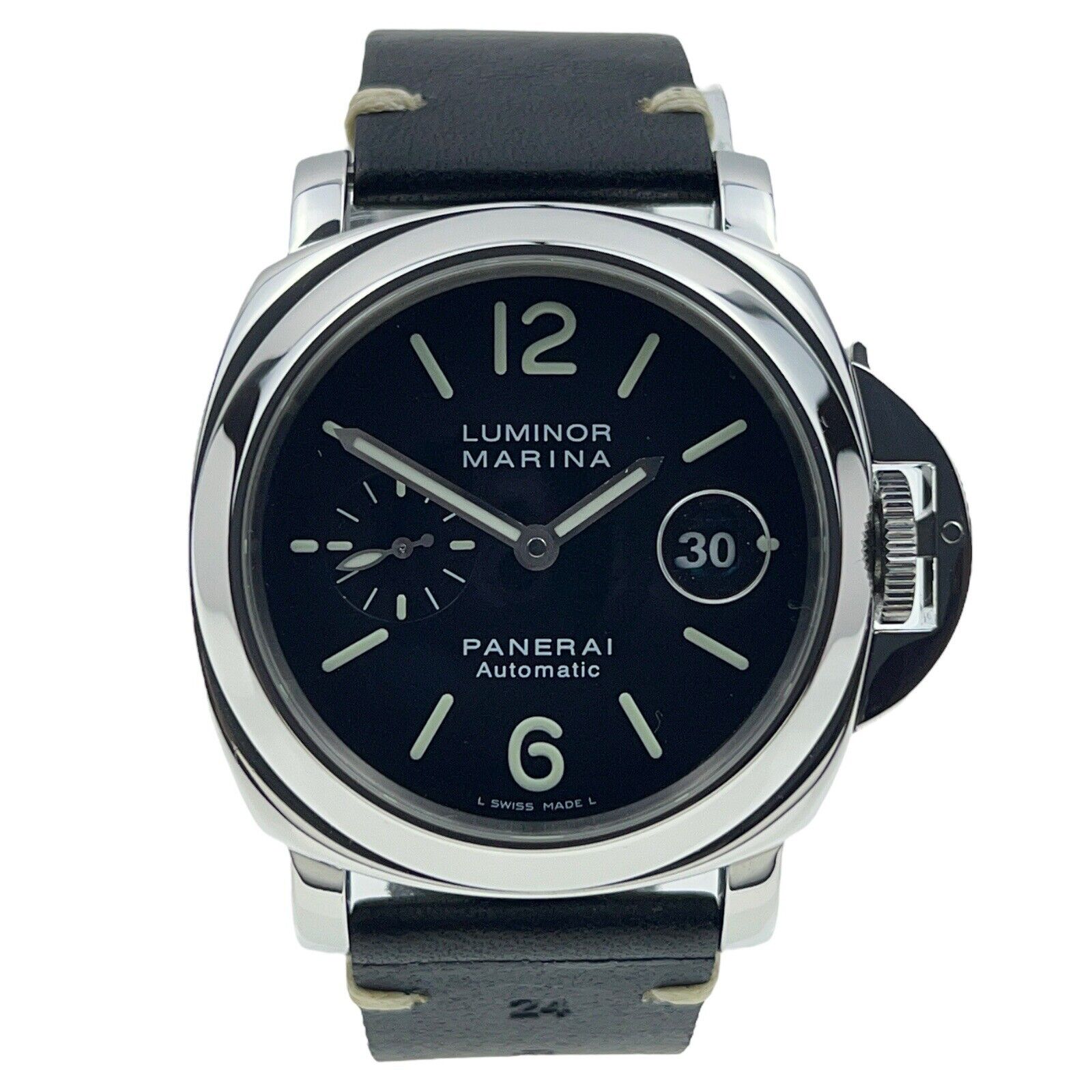Panerai Luminor Marina Steel 44mm Automatic Men’s Watch PAM00104