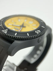 Breitling Superocean 46mm Yellow Dial Automatic Black Stainless Steel M17368