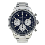Morgan Freedom 60 Stainless Steel Black 43mm Automatic Men’s Watch - Box/Papers