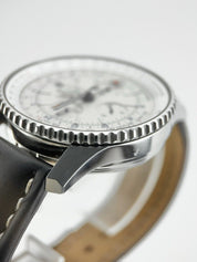 Breitling Navitmer World Stainless Steel White 46mm Automatic Men’s Watch A24322