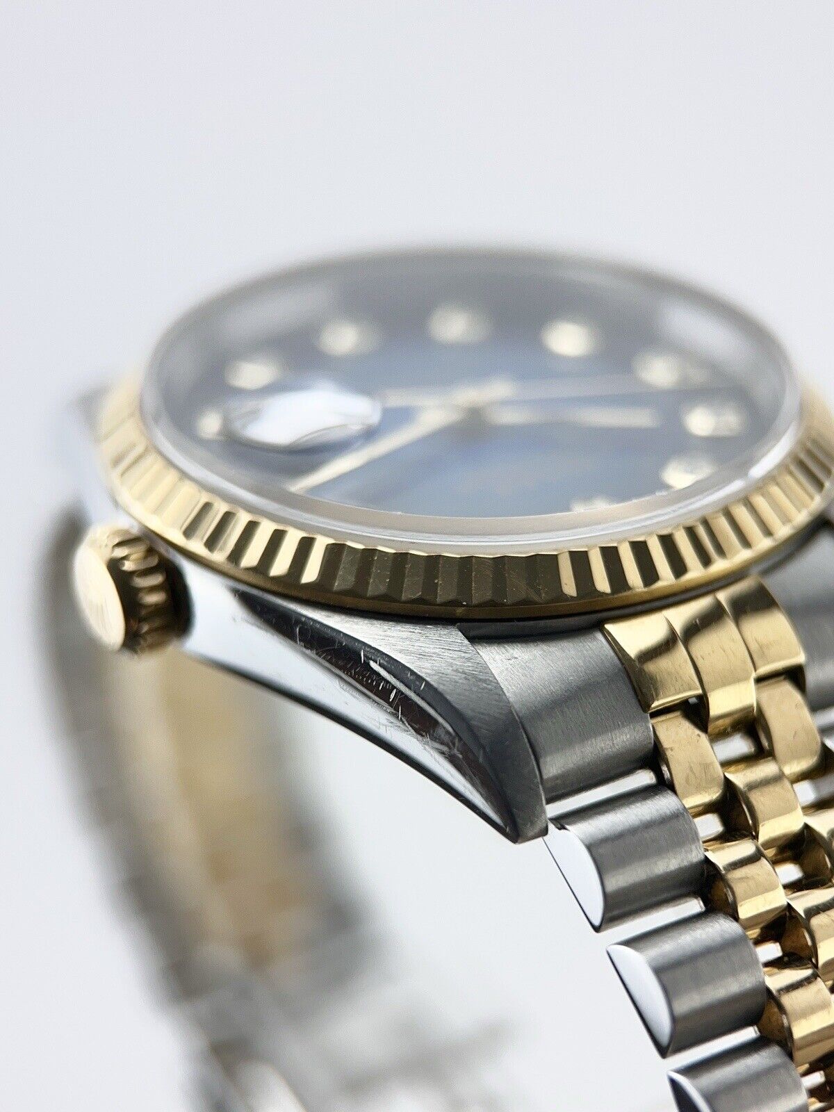 Rolex Datejust Steel & Gold Blue 36mm Automatic Men’s Watch 16233