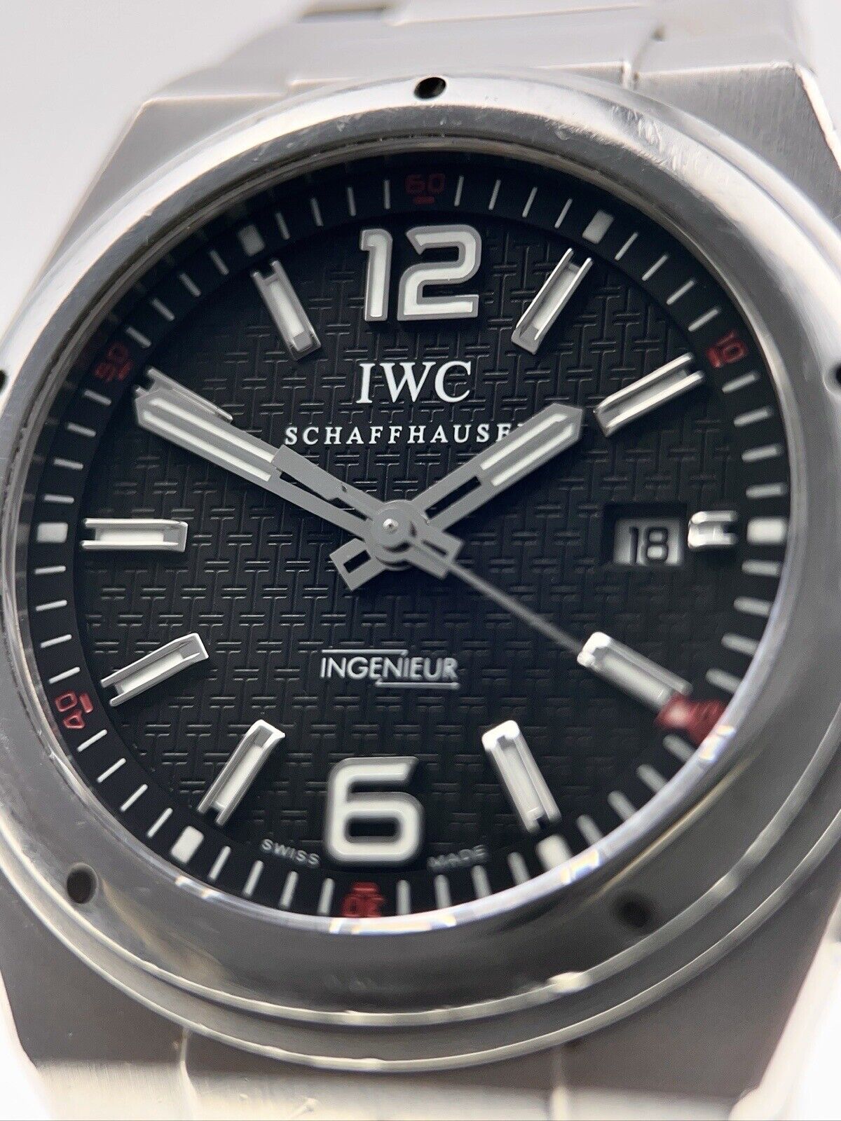 IWC Ingenieur “Mission Earth” Stainless Steel Black 46mm Automatic Men’s Watch