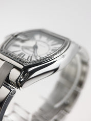 Cartier Roadster Stainless Steel 37mm Automatic Men’s Watch 2510 AM Diamonds