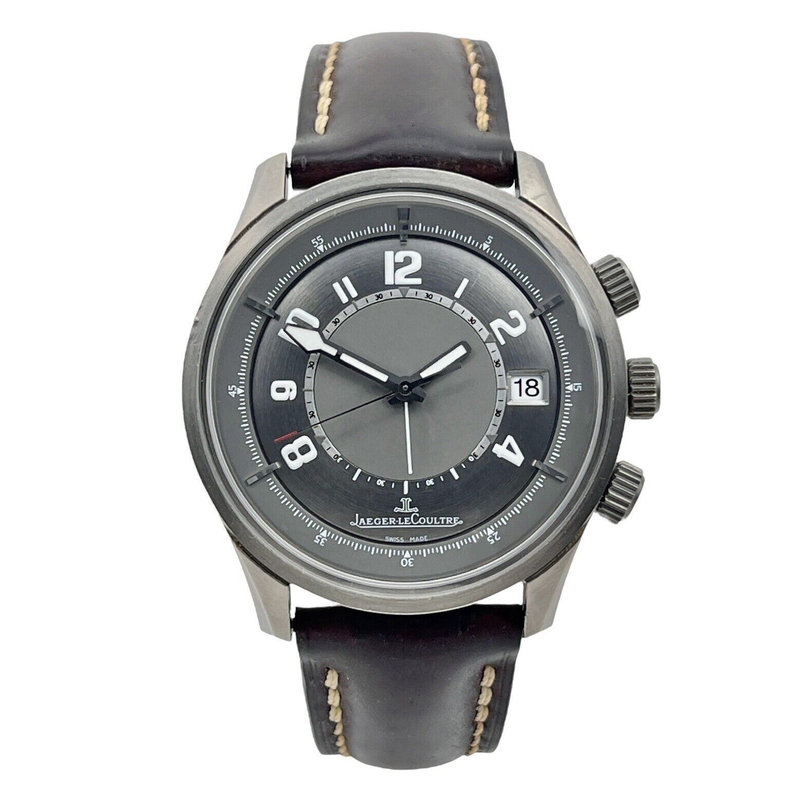 2005 JLC Amvox Alarm Aston Martin Limited Edition Watch 190.T.97  - Box & Papers