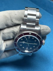 2015 Tudor Heritage Black Bay 79220R Automatic Men's Watch Smiley Dial - B/P