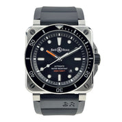 Bell＆Ross BR03-92 Date Black Dial Automatic Men's Watch 42mm Box And Papers