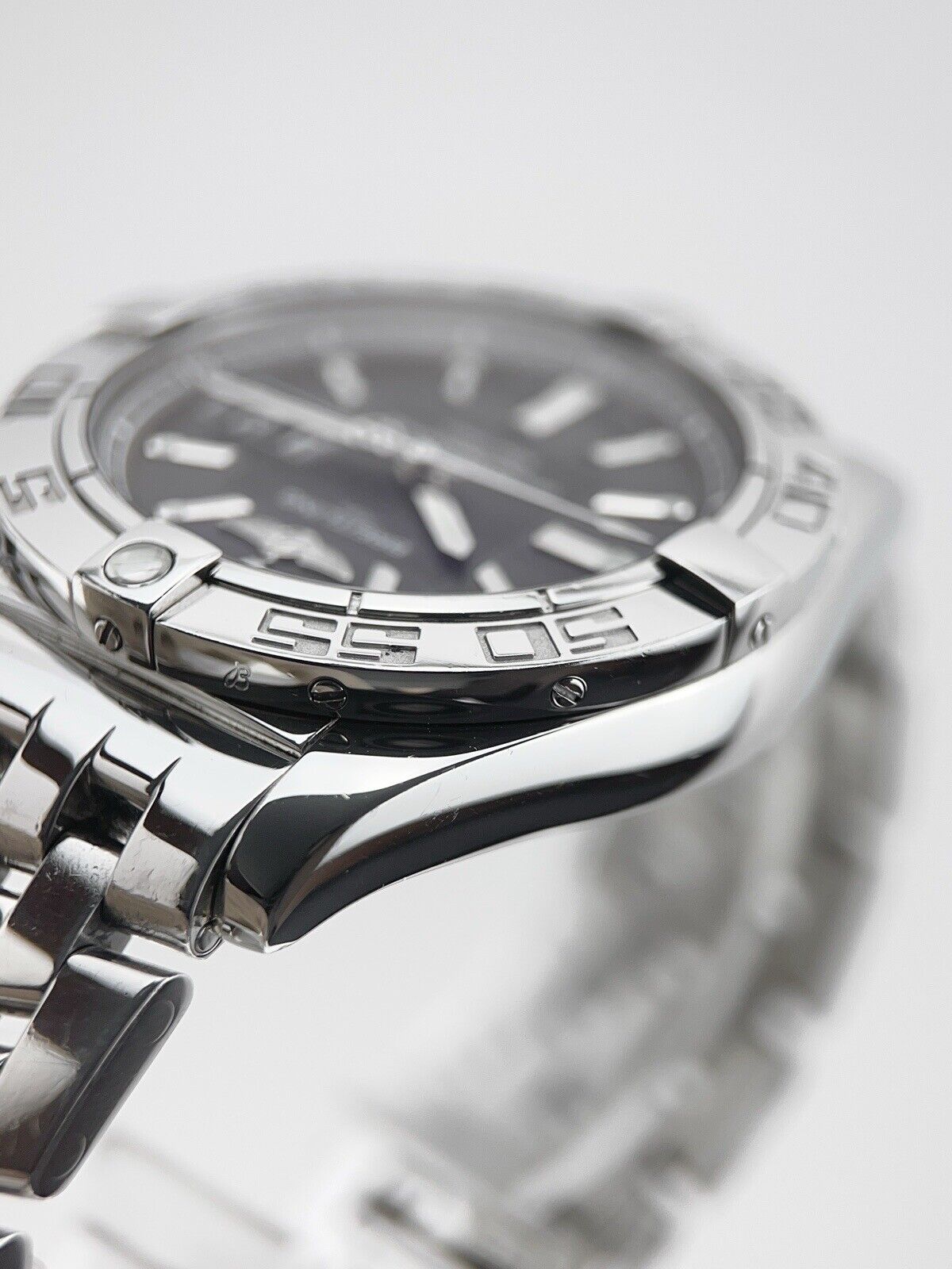 Breitling Galactic 41 Stainless Steel Black 41mm Automatic Men’s Watch A49350