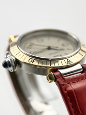 Cartier Pasha 1040 Automatic 38mm Steel And 18k Yellow Gold  - Watch Only
