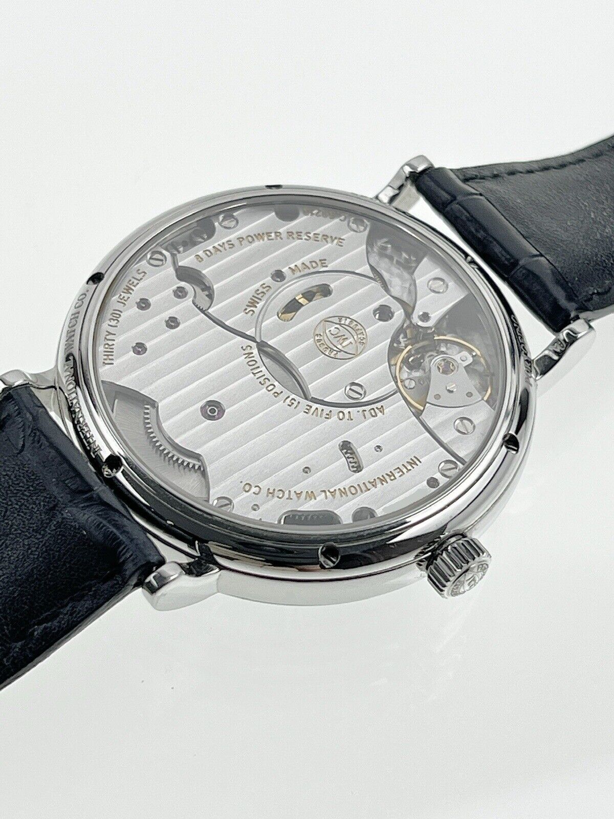 2013 IWC Portofino 45mm Blue Dial Manual Winding Watch IW51010 -  Box And Papers