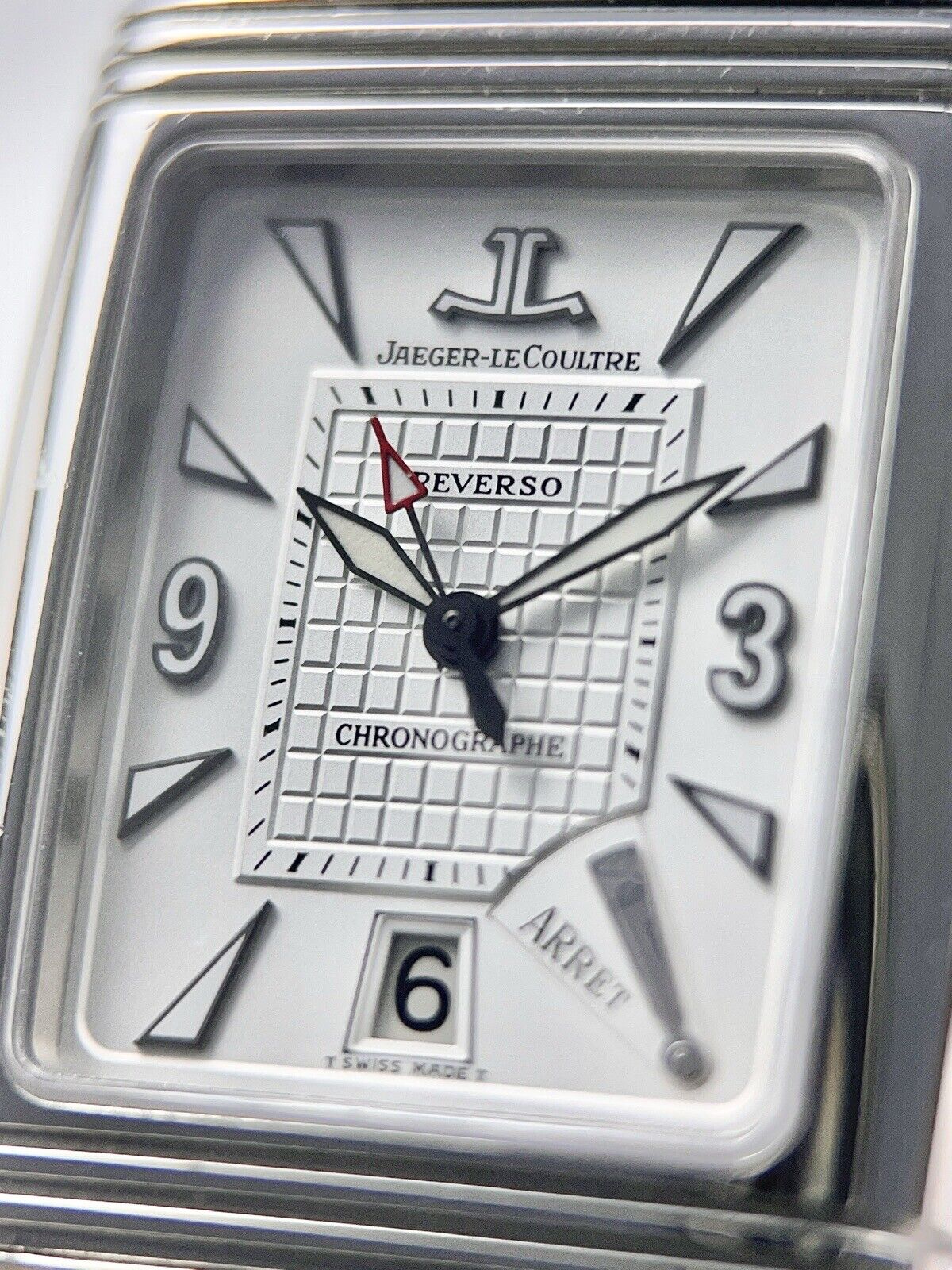 Jaeger LeCoultre Gran Sport Reverso Steel 28mm Manual Wind Men’s Watch 295.8.59