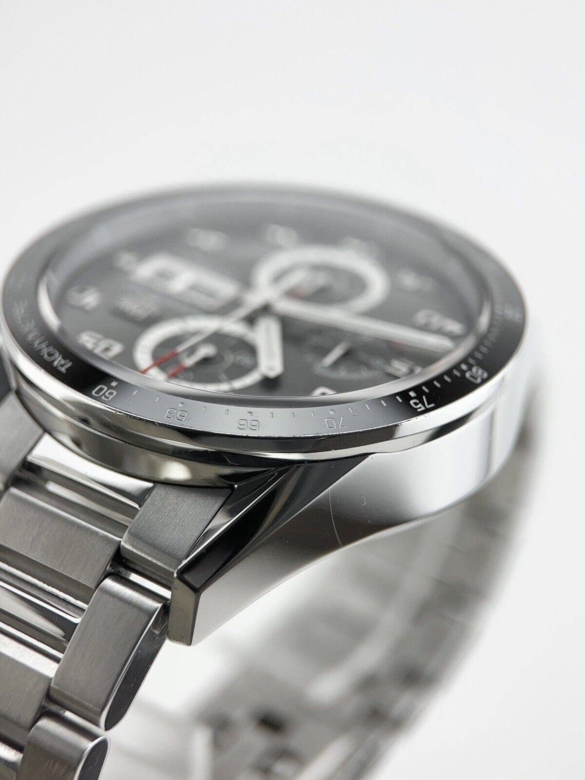 TAG Heuer Calibre 16 Automatic 43mm Gray Dial CV2A1U Watch - Box And Papers