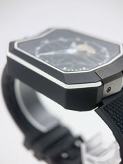 Aventi A10 Tourbillon Titanium Black 48x55mm Manual Wind Men’s Watch A10-04