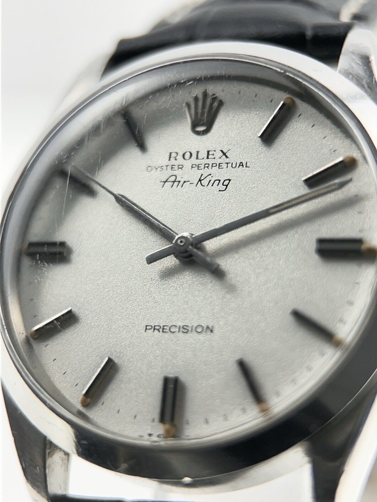 Rolex Air king Stainless Steel White 34mm Automatic Men’s Watch 5500
