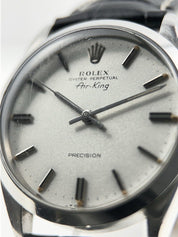 Rolex Air king Stainless Steel White 34mm Automatic Men’s Watch 5500