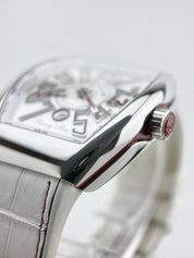 Franck Muller Vanguard V45SCDTRSUN 45mm White Dial Automatic Watch Box & Papers