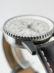 Breitling Navitmer World Stainless Steel White 46mm Automatic Men’s Watch A24322