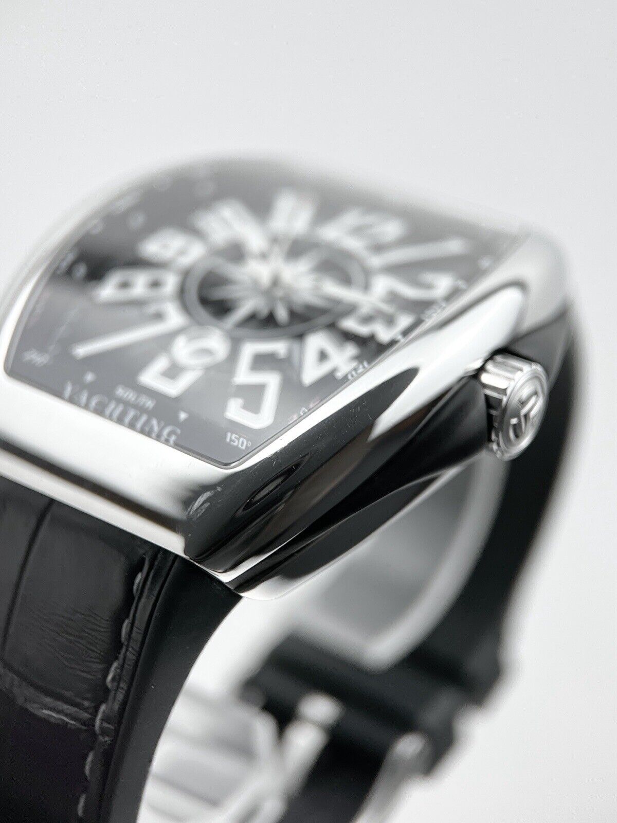 Franck Muller Vanguard Yachting Automatic 45mm Black Dial V45SCDT - B&Ps